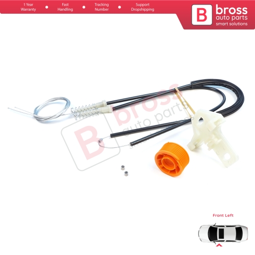 Window Regulator Repair Kit Left Door for DAF Truck 95XF XF95 1997-2006 1354702