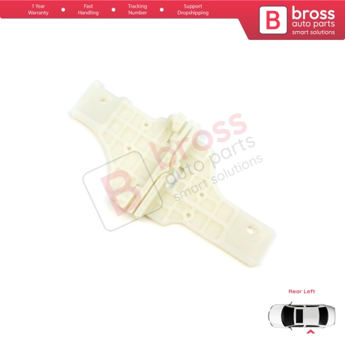 Window Regulator Repair Clips Rear Left Door for Peugeot 208 MK1 A9 CA CC CR 2012-2020 HB Van 2008 MK1 A94 CU 2013-2019 Estate Van