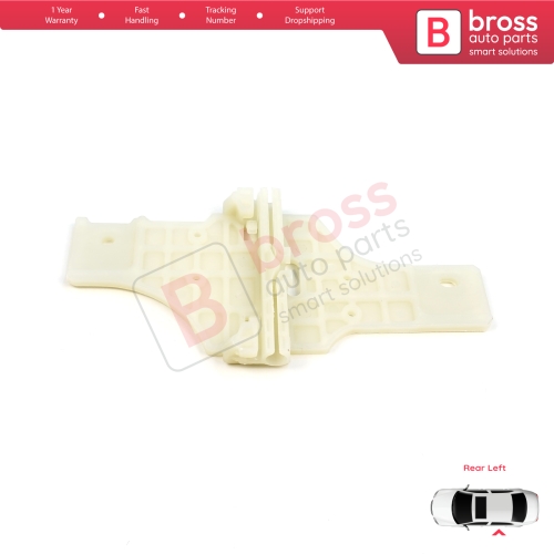Window Regulator Repair Clips Rear Left Door for Peugeot 208 MK1 A9 CA CC CR 2012-2020 HB Van 2008 MK1 A94 CU 2013-2019 Estate Van