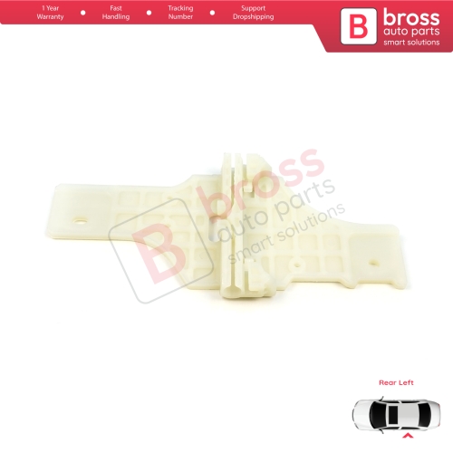 Window Regulator Repair Clips Rear Left Door for Peugeot 208 MK1 A9 CA CC CR 2012-2020 HB Van 2008 MK1 A94 CU 2013-2019 Estate Van