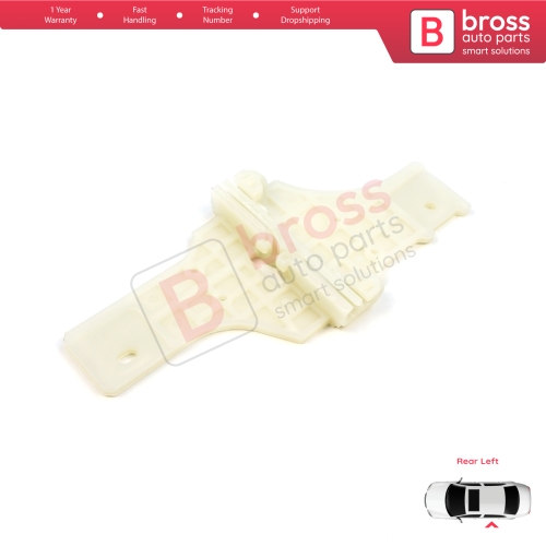 Window Regulator Repair Clips Rear Left Door for Peugeot 208 MK1 A9 CA CC CR 2012-2020 HB Van 2008 MK1 A94 CU 2013-2019 Estate Van
