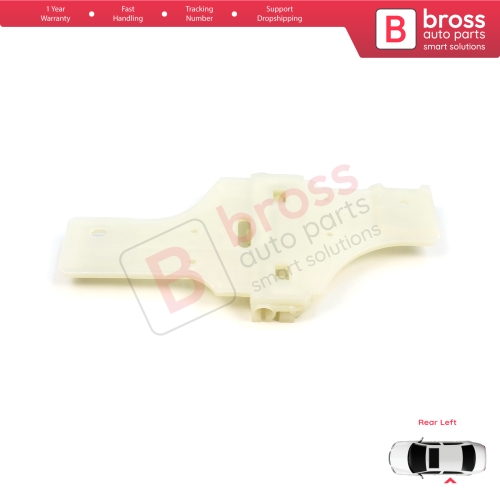 Window Regulator Repair Clips Rear Left Door for Peugeot 208 MK1 A9 CA CC CR 2012-2020 HB Van 2008 MK1 A94 CU 2013-2019 Estate Van