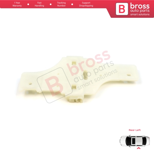 Window Regulator Repair Clips Rear Left Door for Peugeot 208 MK1 A9 CA CC CR 2012-2020 HB Van 2008 MK1 A94 CU 2013-2019 Estate Van