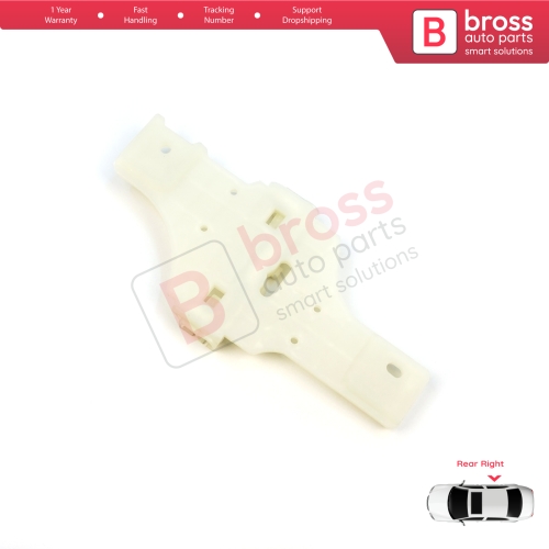 Window Regulator Repair Clips Rear Right Door for Peugeot 208 MK1 A9 CA CC CR 2012-2020 5-Door HB Van 2008 MK1 A94 CU 2013-2019 Estate Van