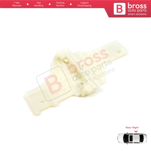 Window Regulator Repair Clips Rear Right Door for Peugeot 208 MK1 A9 CA CC CR 2012-2020 5-Door HB Van 2008 MK1 A94 CU 2013-2019 Estate Van