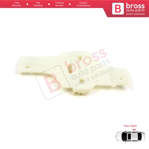 Window Regulator Repair Clips Rear Right Door for Peugeot 208 MK1 A9 CA CC CR 2012-2020 5-Door HB Van 2008 MK1 A94 CU 2013-2019 Estate Van