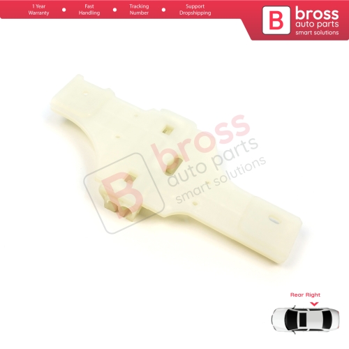 Window Regulator Repair Clips Rear Right Door for Peugeot 208 MK1 A9 CA CC CR 2012-2020 5-Door HB Van 2008 MK1 A94 CU 2013-2019 Estate Van
