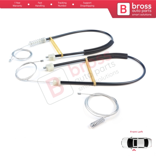 Window Regulator Repair Set Front Left Door for BMW 3 Series F30 F31 F35 F80 M3 2012-2019 51337281885