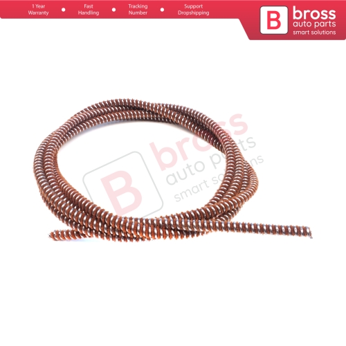 2 Meters Window Lifter Regulator Repair Spiral Pull Cable for Renault Vauxhall Jeep Nissan Iveco DAF Volvo Diameter 6.7 mm 