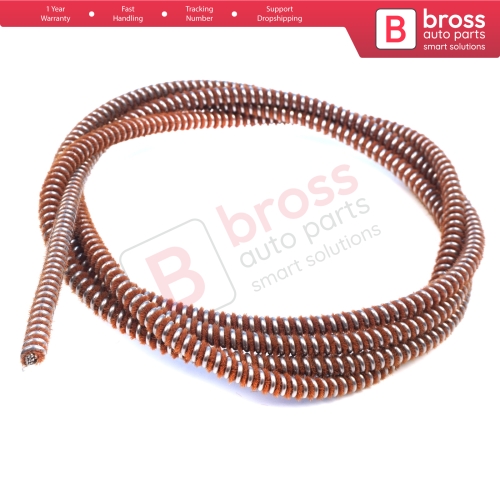 2 Meters Window Lifter Regulator Repair Spiral Pull Cable for Renault Vauxhall Jeep Nissan Iveco DAF Volvo Diameter 6.7 mm 