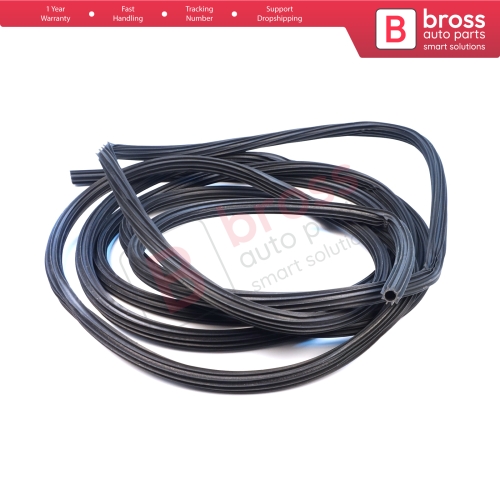 10 Meters Window Regulator Cable Wire Rope Sound Isolation Thick Star Rubber Protection 5 mm Hole for Many Car Auto Models