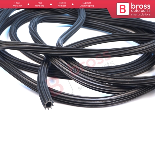 10 Meters Window Regulator Cable Wire Rope Sound Isolation Thick Star Rubber Protection 5 mm Hole for Many Car Auto Models