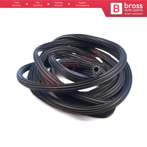 10 Meters Window Regulator Cable Wire Rope Sound Isolation Thick Star Rubber Protection 5 mm Hole for Many Car Auto Models
