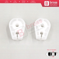 2 Pieces Window Regulator Clips Rear Left OR Right for Renault Megane MK2 EM0/1 2002-2009 CC Cabriolet Convertible
