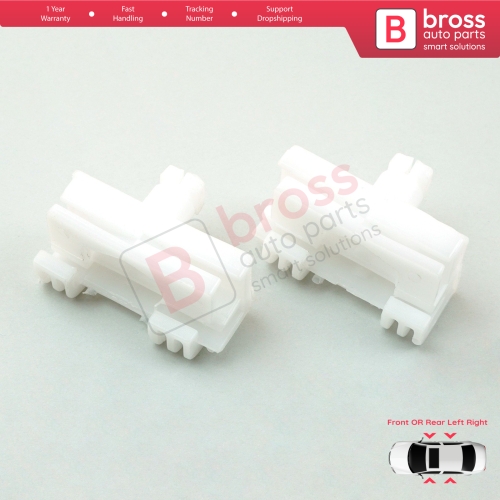 Window Regulator Repair Clips Left Right for Citroen Saxo S0 S1 Peugeot 106 MK1 MK2 1A 1C 1S 3/5-Door 9222G9 9221H1