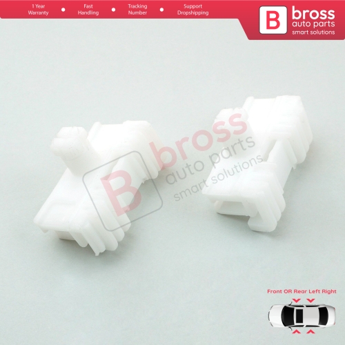 Window Regulator Repair Clips Left Right for Citroen Saxo S0 S1 Peugeot 106 MK1 MK2 1A 1C 1S 3/5-Door 9222G9 9221H1