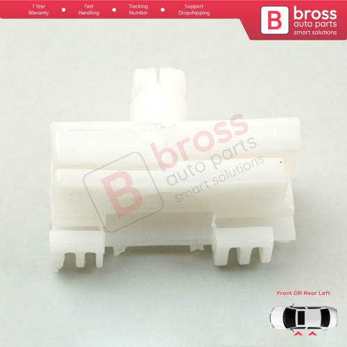 Window Regulator Repair Clips Left for Citroen Saxo S0 S1 Peugeot 106 MK1 MK2 1A 1C 1S 3/5-Door 9221H1 922360