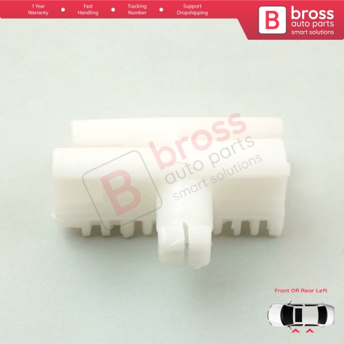 Window Regulator Repair Clips Left for Citroen Saxo S0 S1 Peugeot 106 MK1 MK2 1A 1C 1S 3/5-Door 9221H1 922360