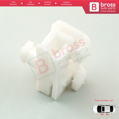 Window Regulator Repair Clips Left for Citroen Saxo S0 S1 Peugeot 106 MK1 MK2 1A 1C 1S 3/5-Door 9221H1 922360