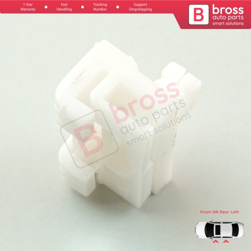 Window Regulator Repair Clips Left for Citroen Saxo S0 S1 Peugeot 106 MK1 MK2 1A 1C 1S 3/5-Door 9221H1 922360