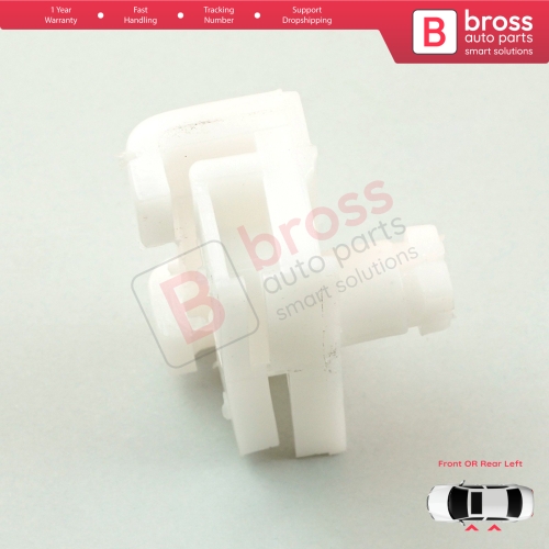 Window Regulator Repair Clips Left for Citroen Saxo S0 S1 Peugeot 106 MK1 MK2 1A 1C 1S 3/5-Door 9221H1 922360