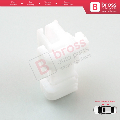 Window Regulator Repair Clips Right for Citroen Saxo S0 S1 Peugeot 106 MK1 MK2 1A 1C 1S 3/5-Door 9222G9 922463