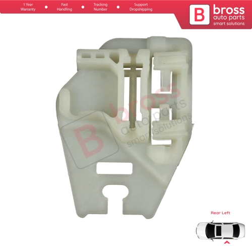 Window Regulator Repair Clips Rear Left Door for BMW 3 E46 1998-2005 X5 E53 2000-2006 51358212099 51357125059