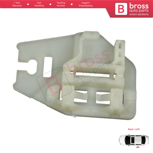 Window Regulator Repair Clips Rear Left Door for BMW 3 E46 1998-2005 X5 E53 2000-2006 51358212099 51357125059