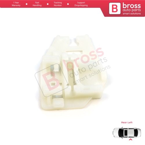 Window Regulator Repair Clips Rear Left Door for BMW 3 E46 1998-2005 X5 E53 2000-2006 51358212099 51357125059