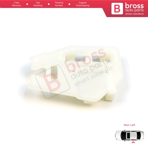 Window Regulator Repair Clips Rear Left Door for BMW 3 E46 1998-2005 X5 E53 2000-2006 51358212099 51357125059