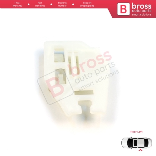 Window Regulator Repair Clips Rear Left Door for BMW 3 E46 1998-2005 X5 E53 2000-2006 51358212099 51357125059