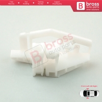 Window Regulator Repair Clips B Front Left or Right for Renault Megane MK2 Peugeot 206 206+ Citroen XSara Picasso N68 4/5 Door 