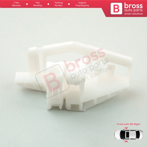 Window Regulator Repair Clips B Front Left or Right for Renault Megane MK2 Peugeot 206 206+ Citroen XSara Picasso N68 4/5 Door 