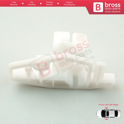 Window Regulator Repair Clips B Front Left or Right for Renault Megane MK2 Peugeot 206 206+ Citroen XSara Picasso N68 4/5 Door 