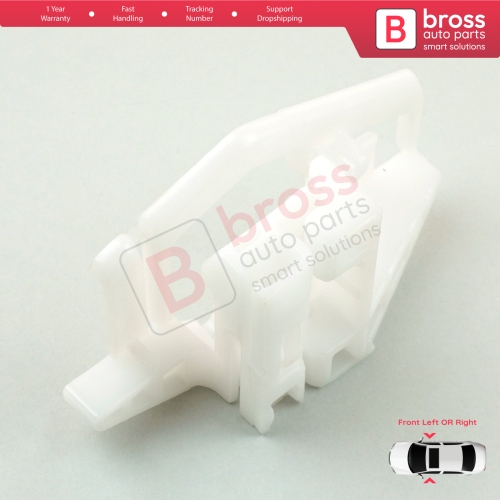 Window Regulator Repair Clips B Front Left or Right for Renault Megane MK2 Peugeot 206 206+ Citroen XSara Picasso N68 4/5 Door 