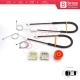 Power Window Regulator Repair Set Front Left Door for Rover 75 RJ MG ZT B8 1998-2005 4/5 Door CUH102351