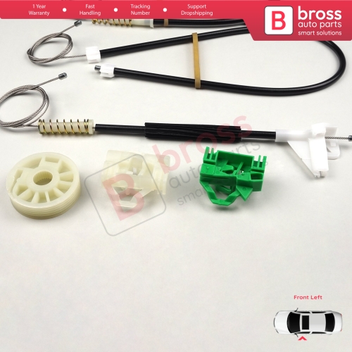 Window Regulator Repair Kit Front Left Door for Seat Ibiza MK2 6K1 1993-2002 4/5 Door 6K4837401P