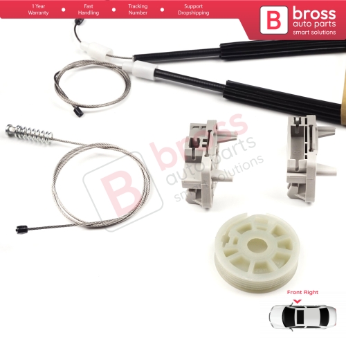 Window Regulator Repair Kit Front Right Door for Ford Focus MK1 1998-2005 4/5 Door 1138214