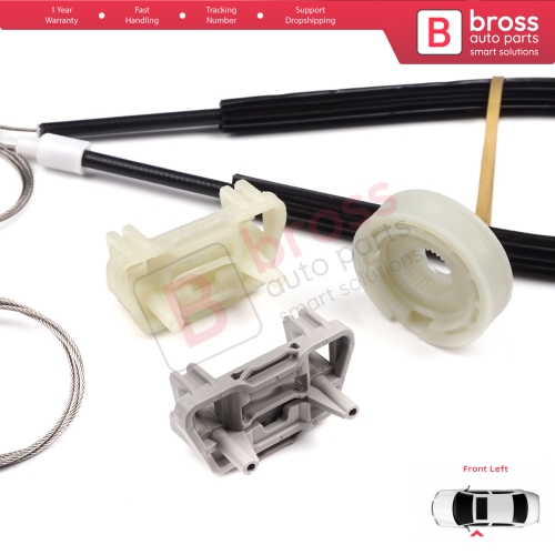 Window Regulator Repair Kit Front Left Door for Ford Focus MK1 1998-2005 4/5 Door 1331614