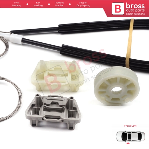 Window Regulator Repair Kit Front Left Door for Ford Focus MK1 1998-2005 4/5 Door 1331614