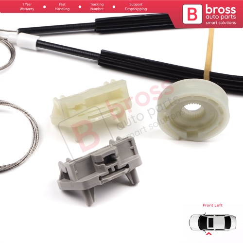 Window Regulator Repair Kit Front Left Door for Ford Focus MK1 1998-2005 4/5 Door 1331614