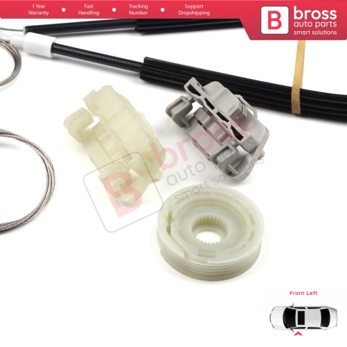 Window Regulator Repair Kit Front Left Door for Ford Focus MK1 1998-2005 4/5 Door 1331614