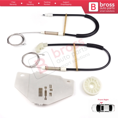 Power Window Regulator Repair Set Front Right Door for Ford Transit Connect Tourneo MK1 2002-2013 MPV 2T14V23200BG