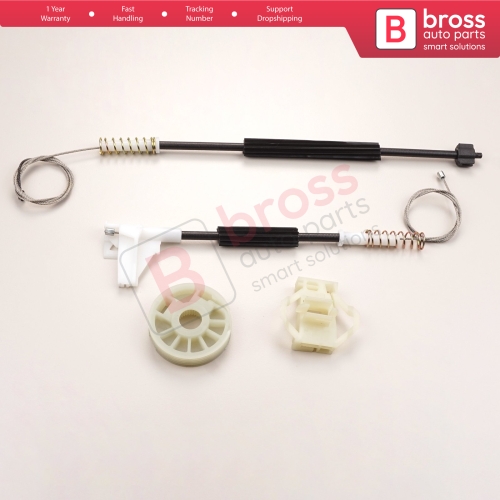 Window Regulator Repair Kit Rear Right Door for VW Polo Classic Variant Seat Cordoba MK1 Vario Ibiza MK2 6K4839402