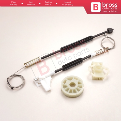 Window Regulator Repair Kit Rear Right Door for VW Polo Classic Variant Seat Cordoba MK1 Vario Ibiza MK2 6K4839402
