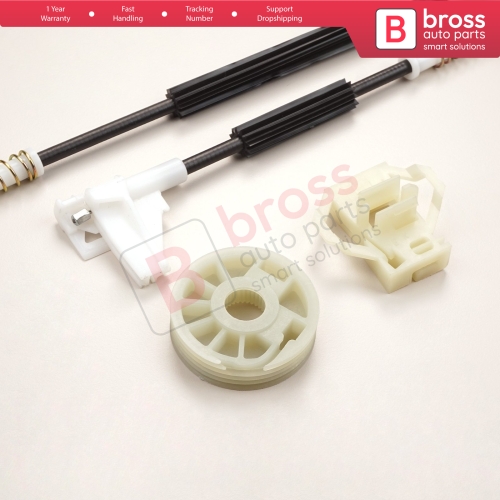 Window Regulator Repair Kit Rear Right Door for VW Polo Classic Variant Seat Cordoba MK1 Vario Ibiza MK2 6K4839402