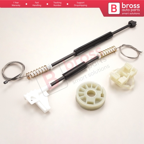 Window Regulator Repair Kit Rear Left Door for VW Polo Classic Variant Seat Cordoba MK1 Vario Ibiza MK2 6K4839401