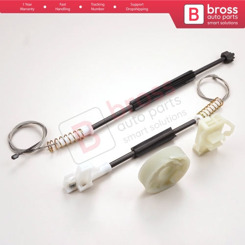 Window Regulator Repair Kit Rear Left Door for VW Polo Classic Variant Seat Cordoba MK1 Vario Ibiza MK2 6K4839401