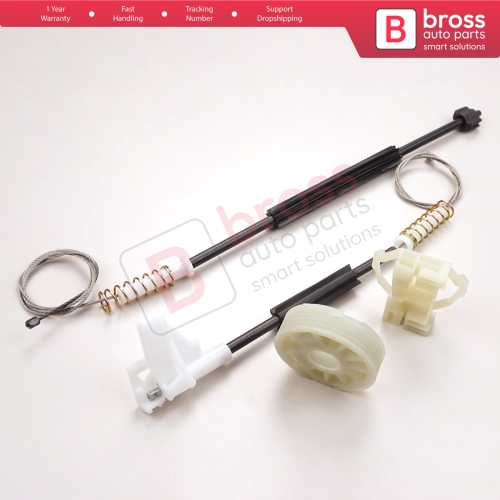 Window Regulator Repair Kit Rear Left Door for VW Polo Classic Variant Seat Cordoba MK1 Vario Ibiza MK2 6K4839401