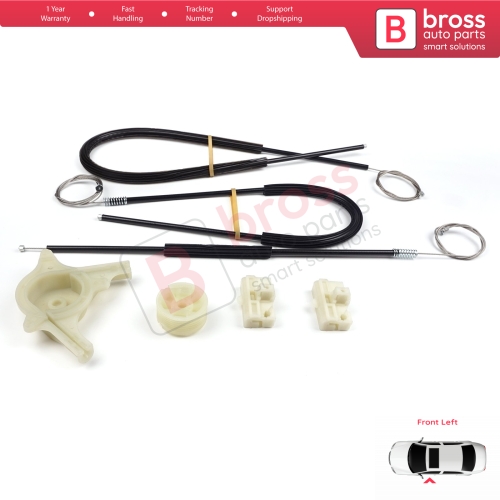 Window Regulator Repair Kit Front Left Door for Mercedes Vito Viano Mixto V Class MK2 W639 2003-2010 6397200046